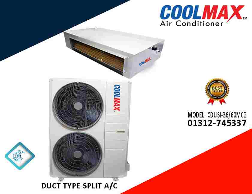 5.0 Ton Coolmax Brand Duct Type AC (CDUSI-60MC2)