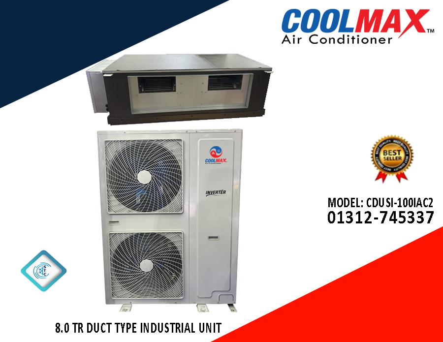 8.0 Ton Industrial Duct Type Inverter Air-conditioner